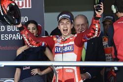 Podium : troisième place pour Jorge Lorenzo, Ducati Team