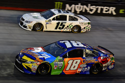 Kyle Busch, Joe Gibbs Racing Toyota, Reed Sorenson, Premium Motorsports Toyota