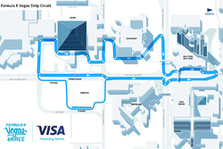 Las Vegas eRace Streckenlayout
