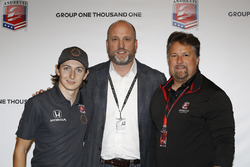 Conférence de presse de Zach Veach, Dan Towriss, Group One Thousand One, et Michael Andretti