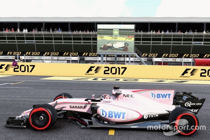 El Force India en Monza