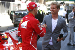 Nico Rosberg, Yarış galibi Sebastian Vettel, Ferrari