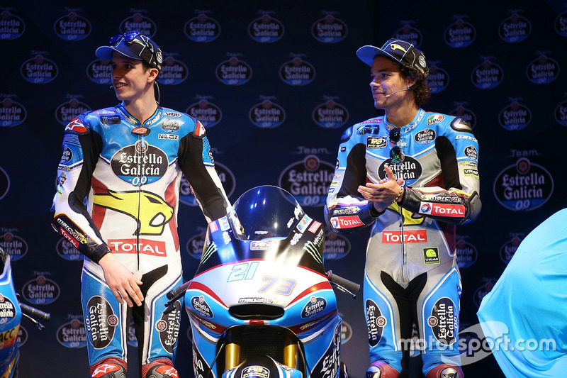 Alex Marquez, Estrella Galicia 0,0 Marc VDS; Franco Morbidelli, Estrella Galicia 0,0 Marc VDS