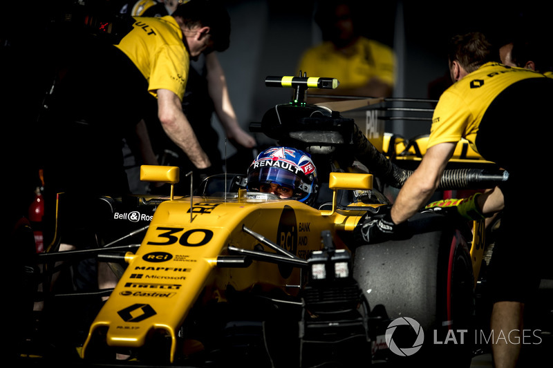 Em sua única participação no México, em 2016, Jolyon Palmer foi 14º.