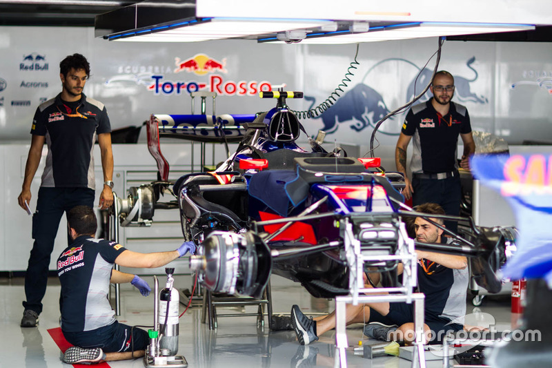 Toro Rosso team area