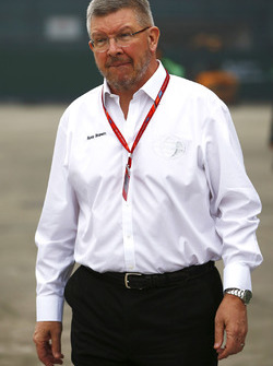 Ross Brawn, manager sportif de la F1, FOM