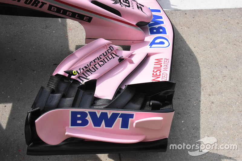 Sahara Force India F1 VJM10, new front wing