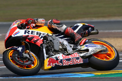 Marc Marquez, Repsol Honda Team with crash damage