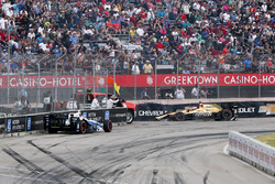 James Hinchcliffe, Schmidt Peterson Motorsports Honda, Max Chilton, Chip Ganassi Racing Chevrolet, c