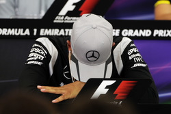 Lewis Hamilton, Mercedes AMG F1 in the FIA Press Conference