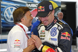 Jost Capito, Direttore Volkswagen Motorsport e Jari-Matti Latvala, Volkswagen Polo WRC, Volkswagen M