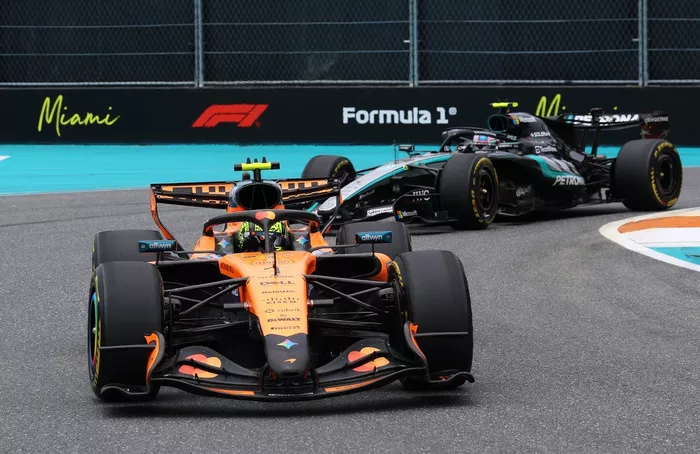 Andrea Kimi Antonelli, Mercedes, Lando Norris, McLaren