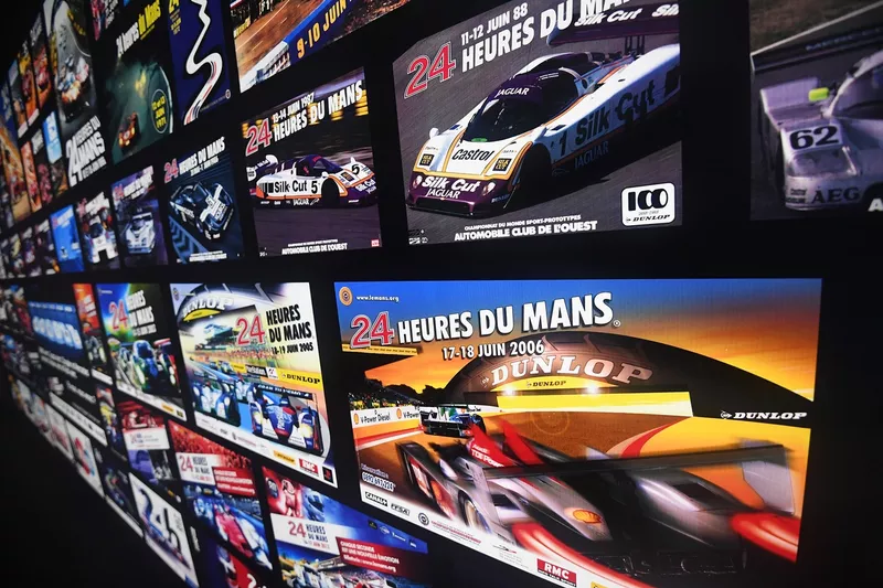 Des affiches des 24 Heures du Mans