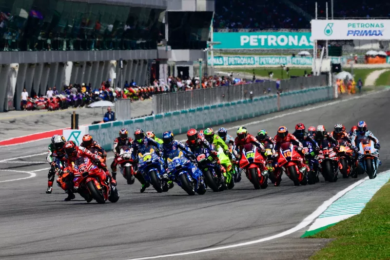 Départ de la course