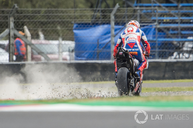 Jack Miller, Pramac Racing, running wide