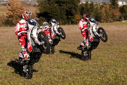 Johnny Aubert, Jonathan Barragán, Cristian España, GasGas Rally Team