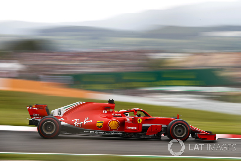 3. Sebastian Vettel, Ferrari SF71H