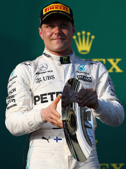 Podium : le troisième Valtteri Bottas, Mercedes AMG F1