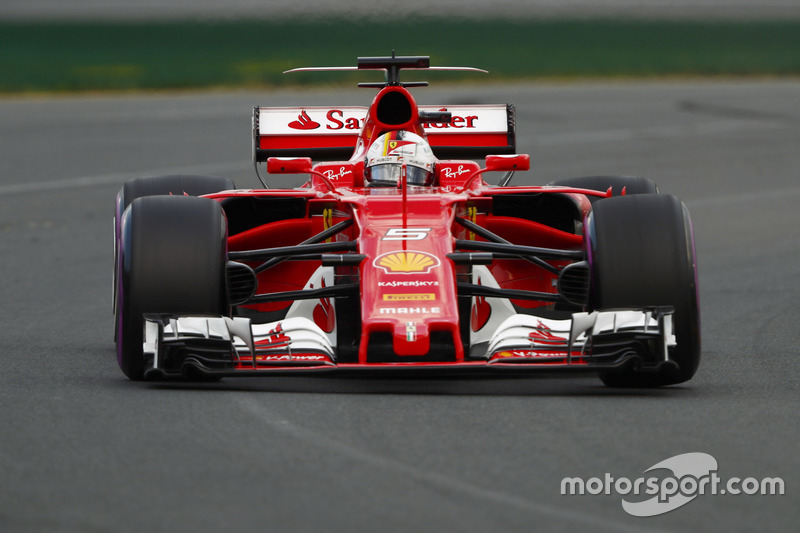 Sebastian Vettel, Ferrari, SF70H