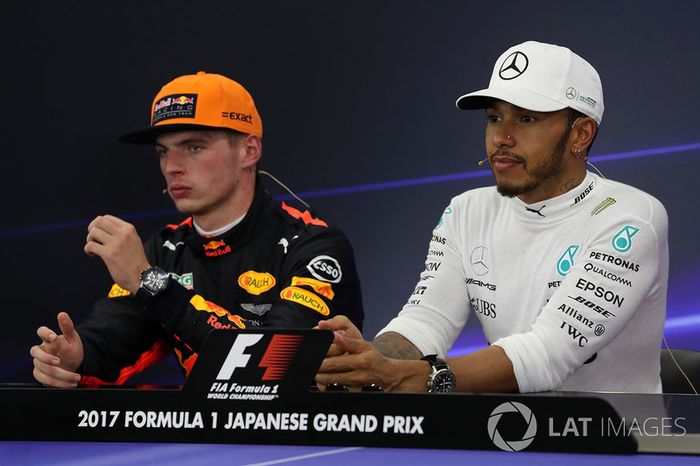 Conferencia de prensa: Max Verstappen, Red Bull Racing y Lewis Hamilton, Mercedes AMG F1