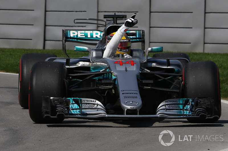 Ganador, Lewis Hamilton, Mercedes-Benz F1 W08