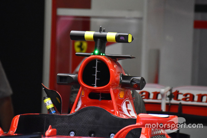 Boîte à air de la Ferrari SF70H