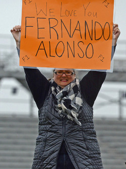 Un fan de Fernando Alonso, Andretti Autosport Honda