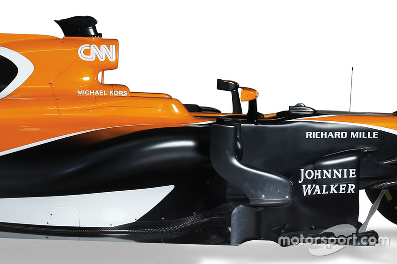 Detalle del McLaren MCL32