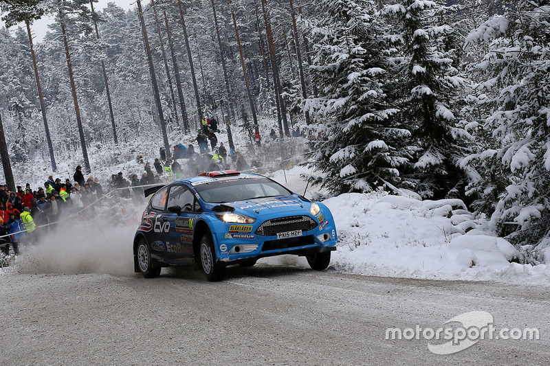 Eyvind Brynildsen, Anders Fredriksson, M-Sport Ford Fiesta WRC