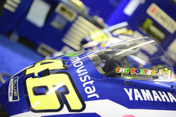 Деталь мотоцикла Валентино Росси, Yamaha Factory Racing