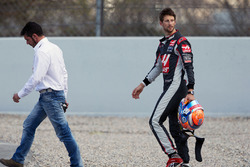 Romain Grosjean, Haas F1 Team keert terug naar de pitstraat