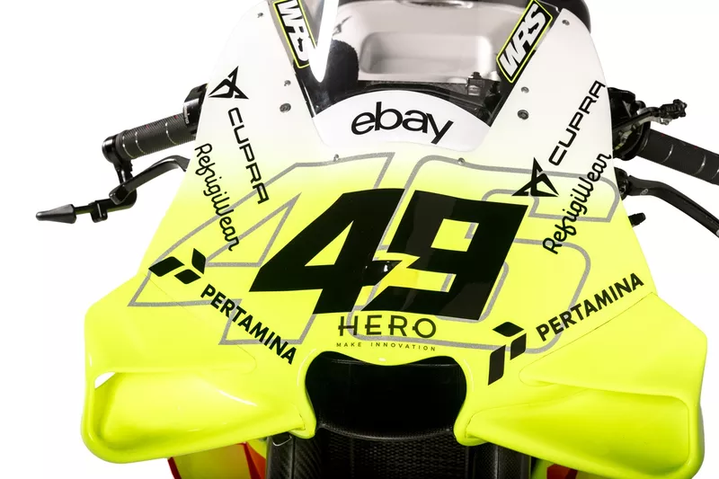 Vélo de l'équipe VR46 Racing Team
