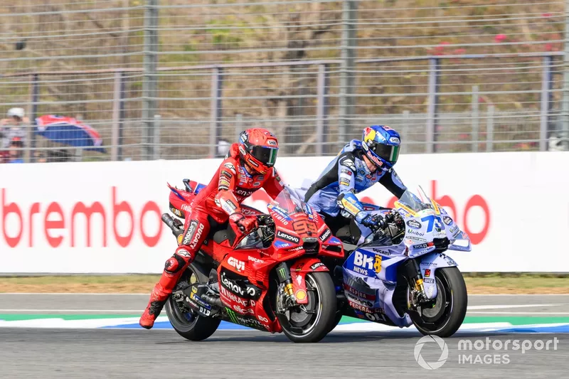 Marc Marquez, Ducati Team, Alex Marquez, Gresini Racing