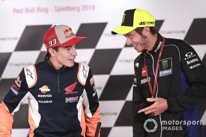 Marc Marquez, Repsol Honda Team, Valentino Rossi, Yamaha Factory Racing