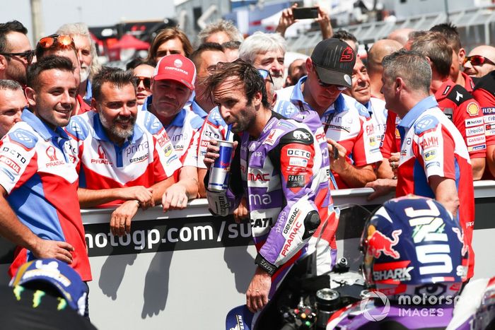 Segundo lugar Johann Zarco, Pramac Racing