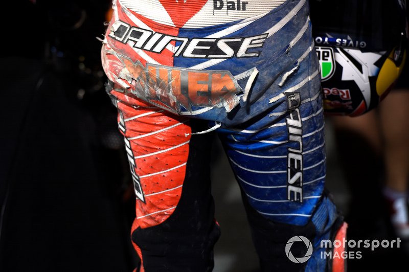 Jack Miller, Pramac Racing, dopo la caduta