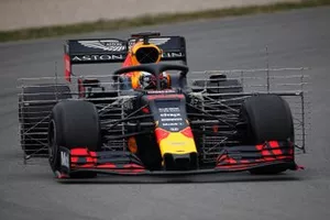 Max Verstappen, Red Bull Racing RB15, avec des capteurs aéro