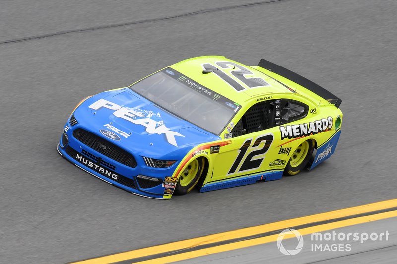 Ryan Blaney, Team Penske, Ford Mustang Menards/Peak