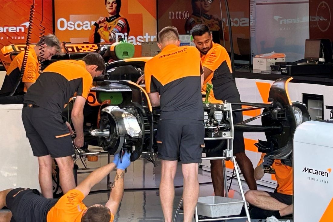 Pormenores técnicos do McLaren MCL38
