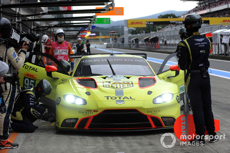 #95 Aston Martin Racing Aston Martin Vantage AMR: Marco Sorensen, Nicki Thiim