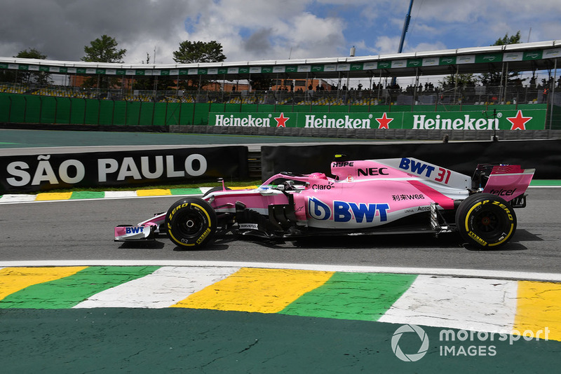 18. Esteban Ocon, Racing Point Force India VJM11