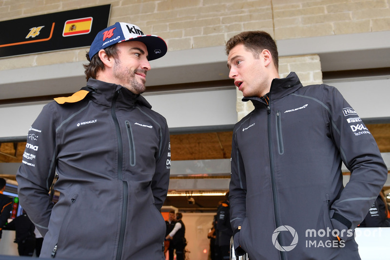 Fernando Alonso, McLaren, Stoffel Vandoorne, McLaren