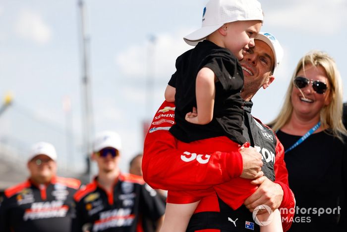 Ganador de la pole Will Power, Equipo Penske Chevrolet