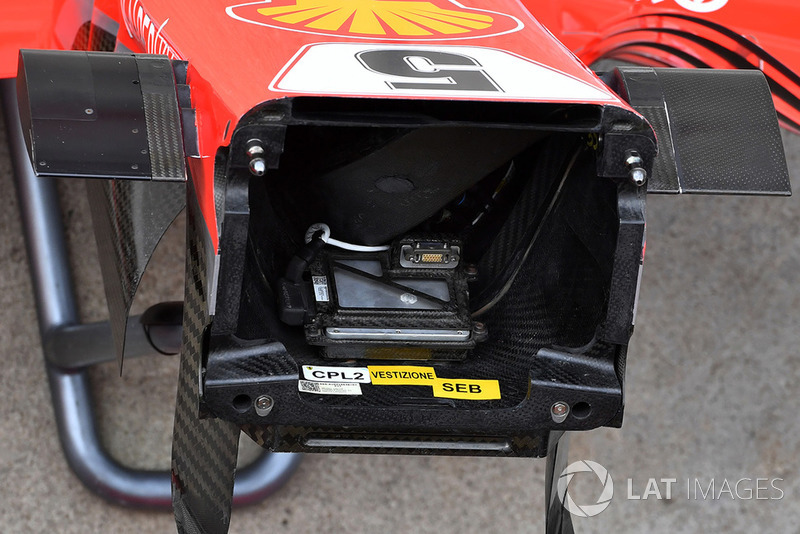 Ferrari SF-71H nose detail