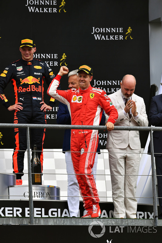 Sebastian Vettel győzelme a Belga Nagydíjon - F1 2018