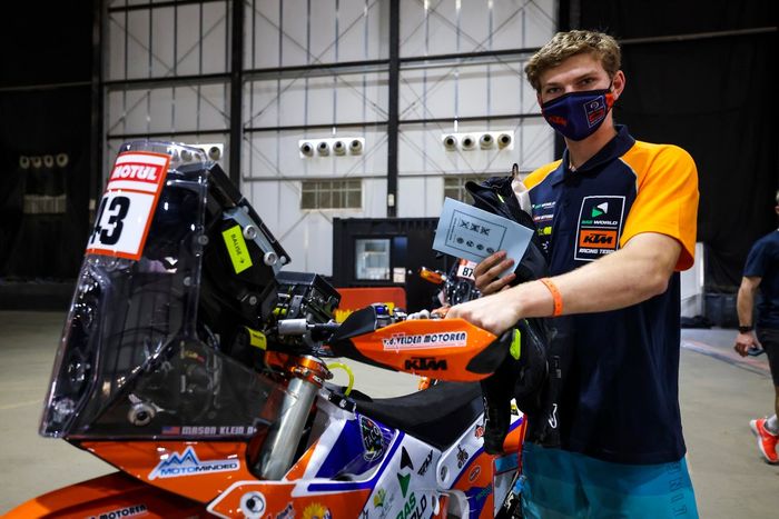 #43 BAS Dakar KTM Racing Team: Mason Klein