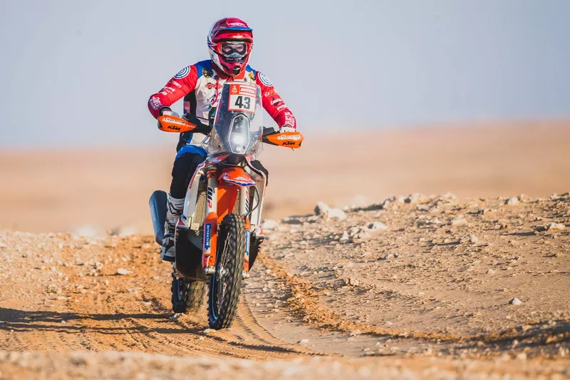 #43 BAS Dakar KTM Racing Team: Mason Klein