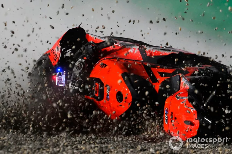 Chute pour Danilo Petrucci