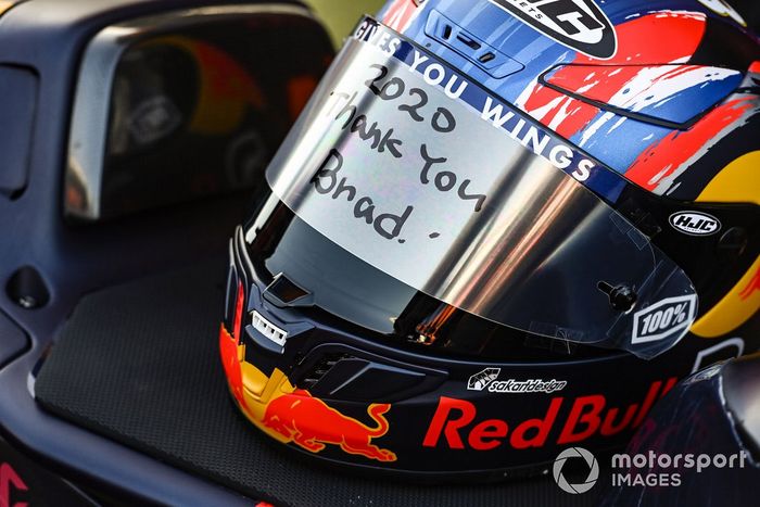 Casco de Brad Binder, Red Bull KTM Factory Racing