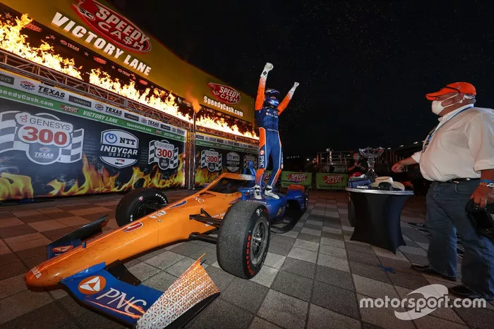 Ganador Scott Dixon, Chip Ganassi Racing Honda